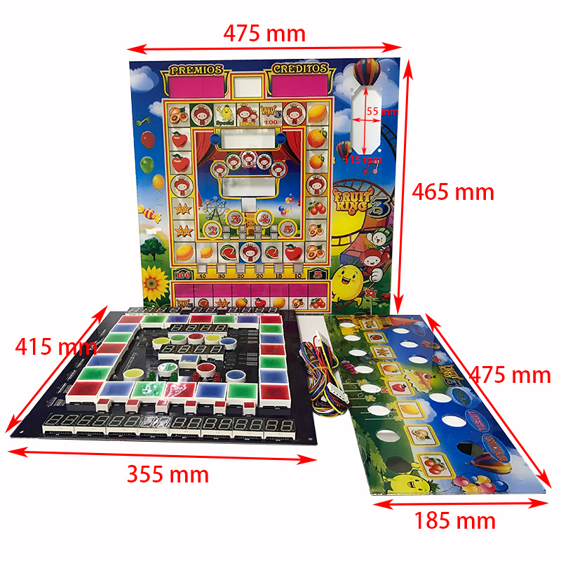 Marwey Fruit King 3 Game Board Casino Machine-