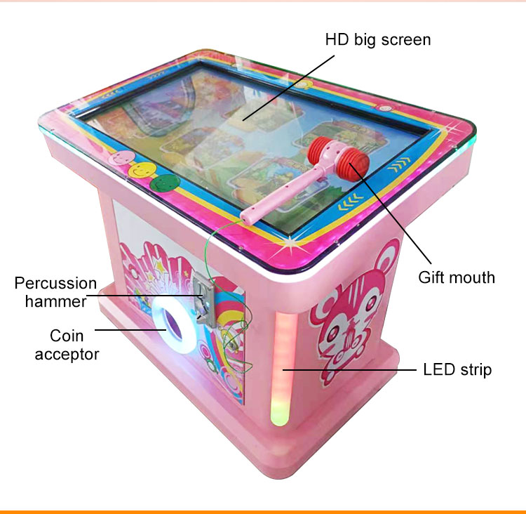 Hammer Arcade Game Machine-