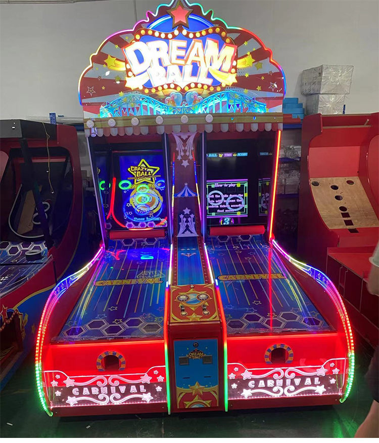Crazy Rolling Ball Game Machine-