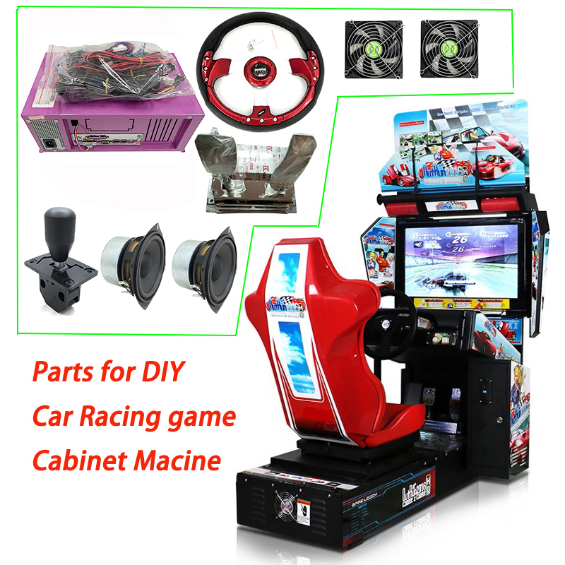 Arcade Kit Outrun Car Racing Machine Kit-