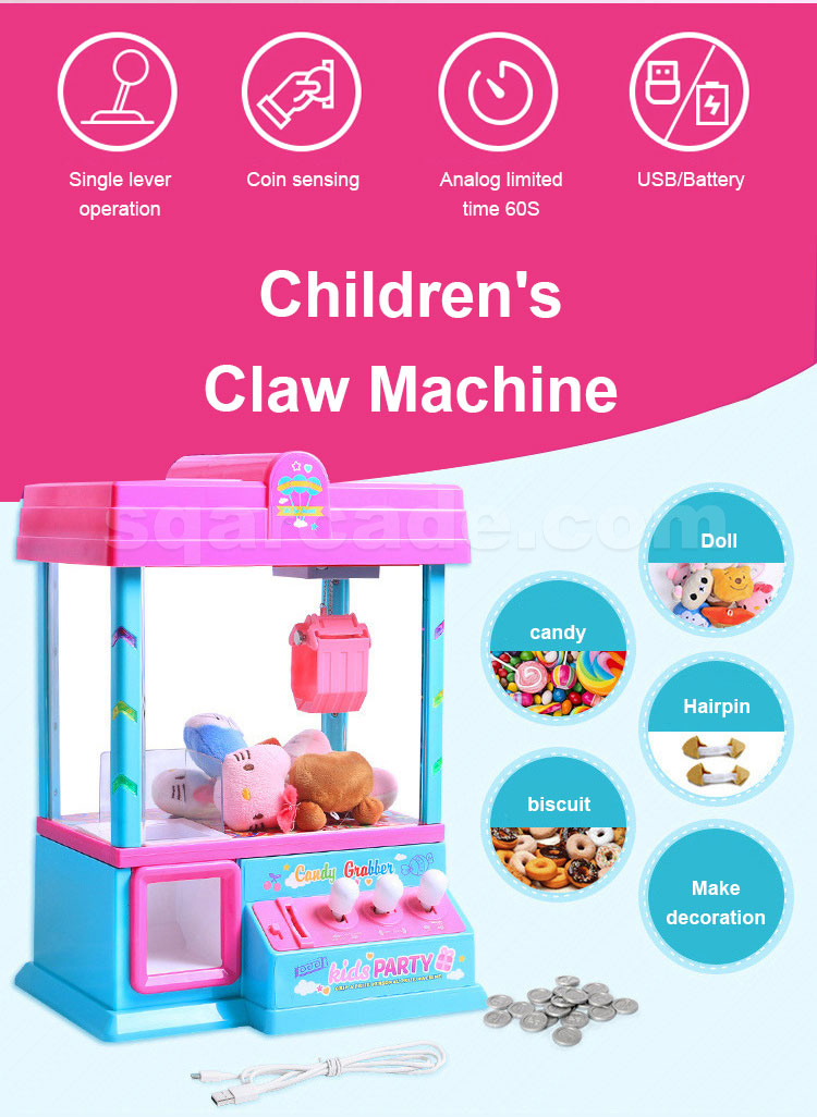 USB Kids MINI Calw Game Machine-
