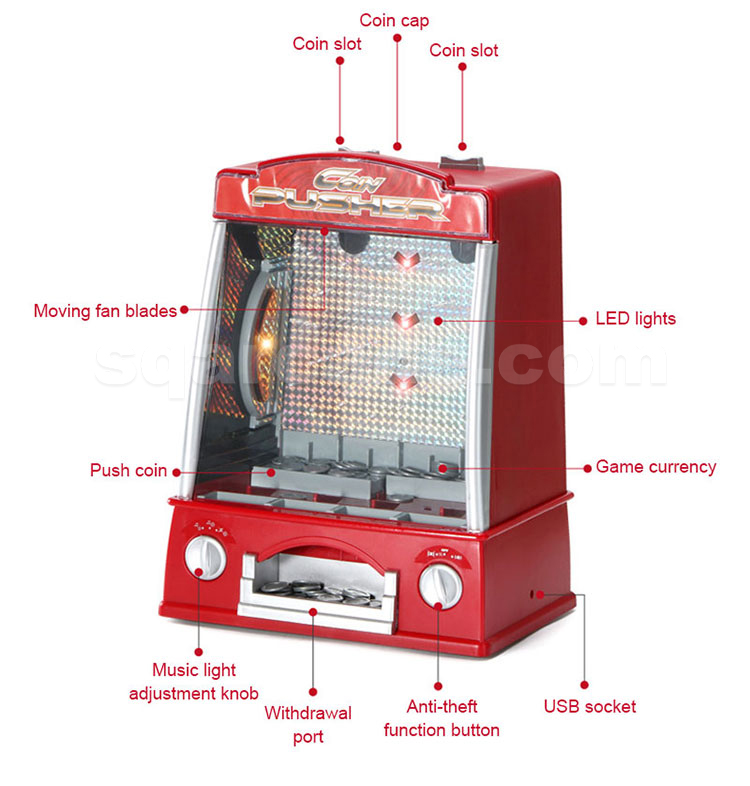 MINI Coin Pusher Game Machine-