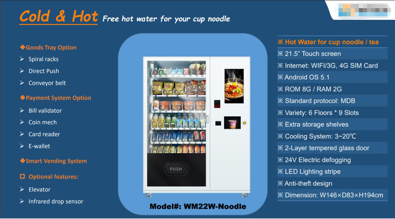 Instant Noodles Vending Machine-