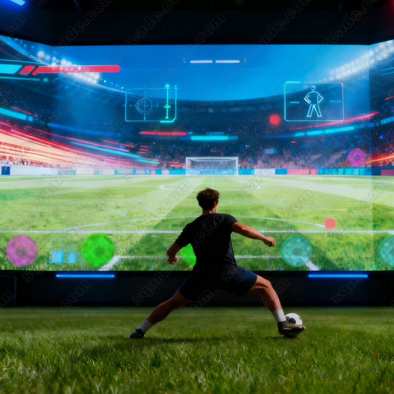 Indoor Football Simulation Game Machine