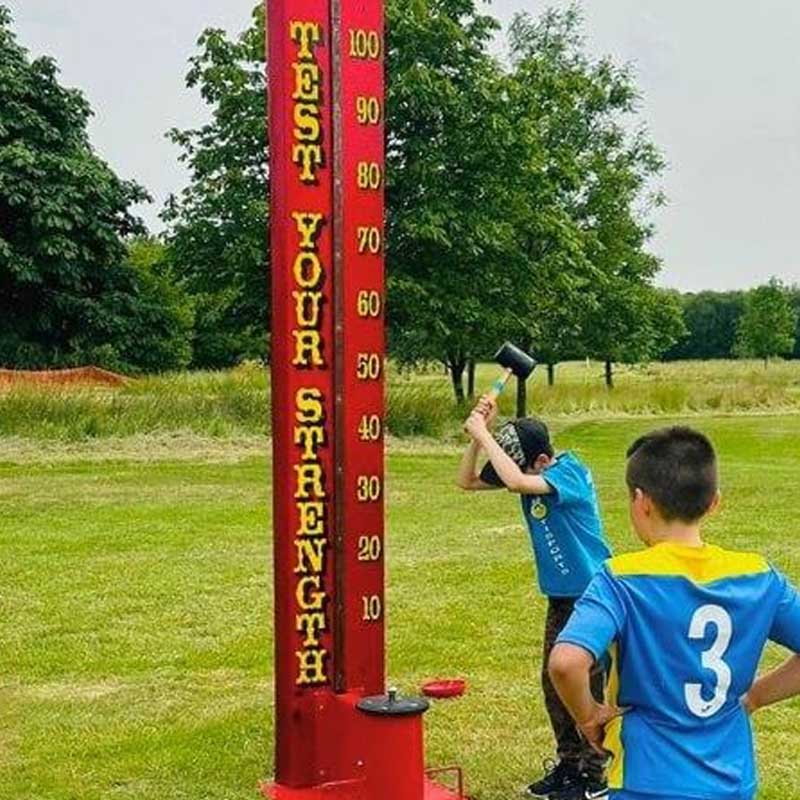 Outdoor High Striker Hammer Game — SQ Arcade