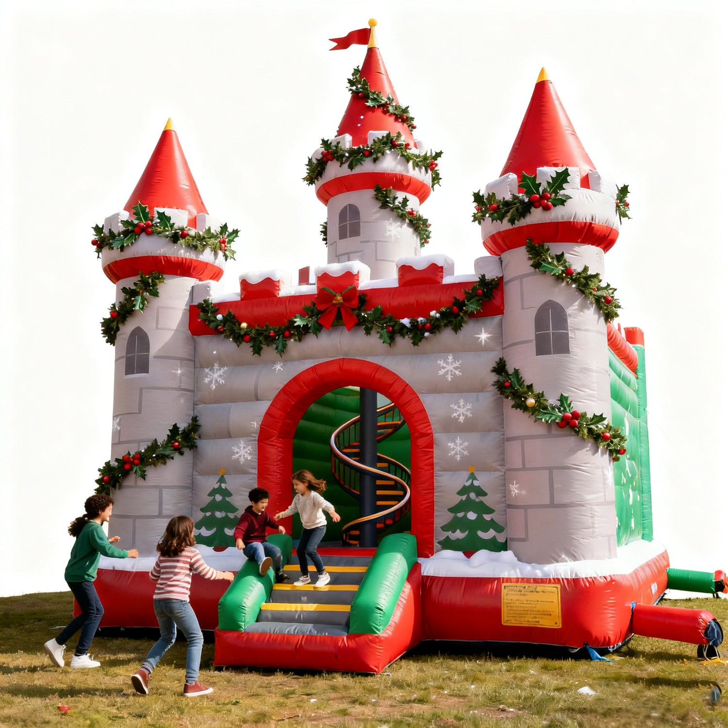 Christmas Carnival Inflatable Castle