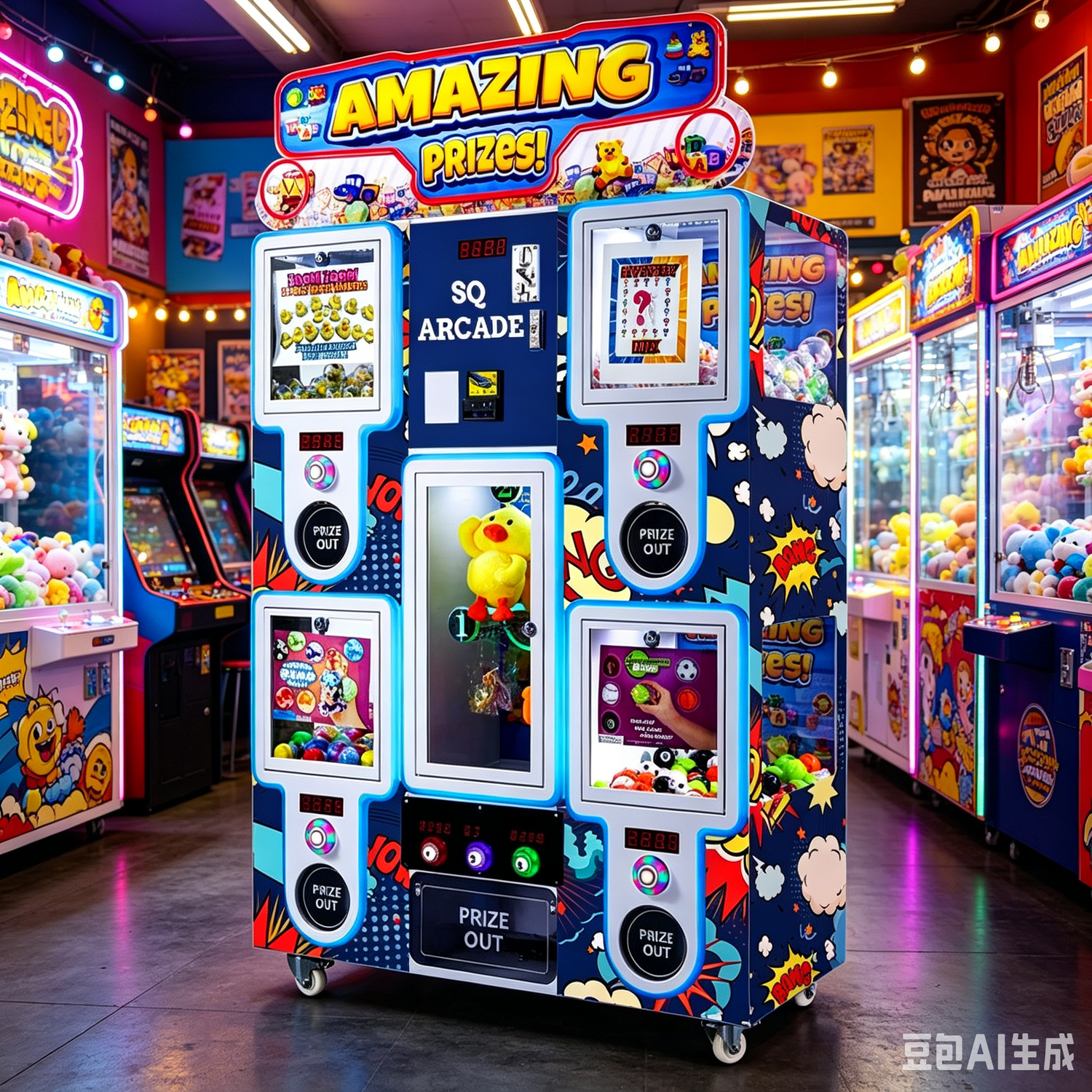 5-in-1 Lucky Capsule Machine
