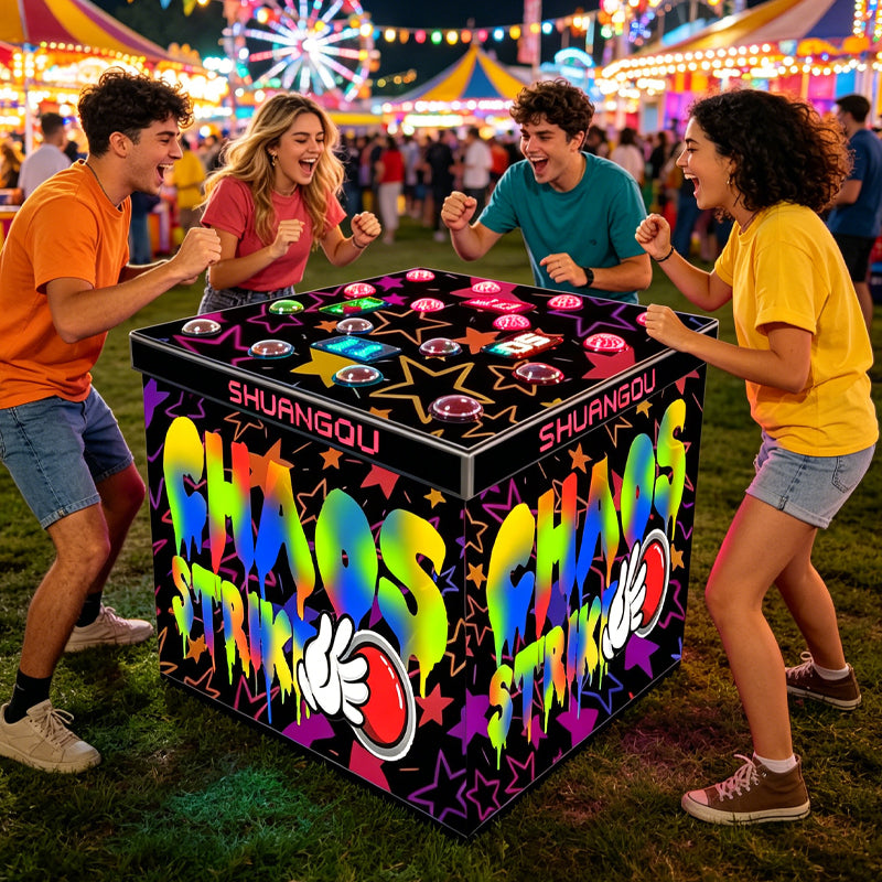 Chaos Strike-a-Light Fast Reaction Game Machine - SQ Arcade