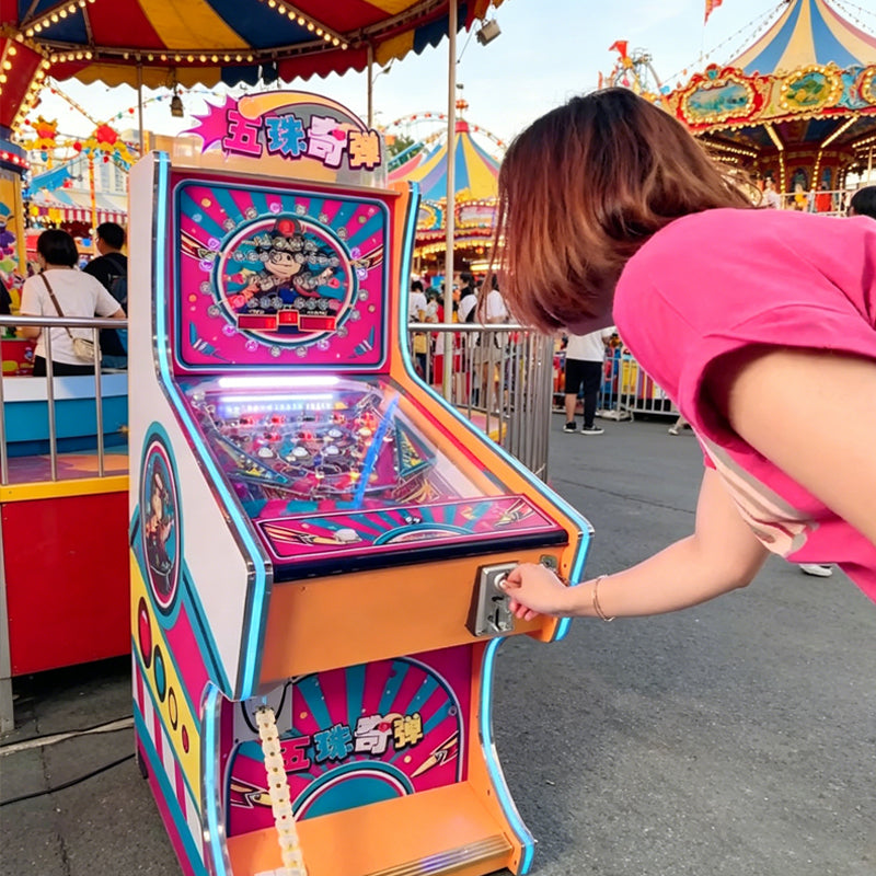 5-Ball Pinball Arcade Machine