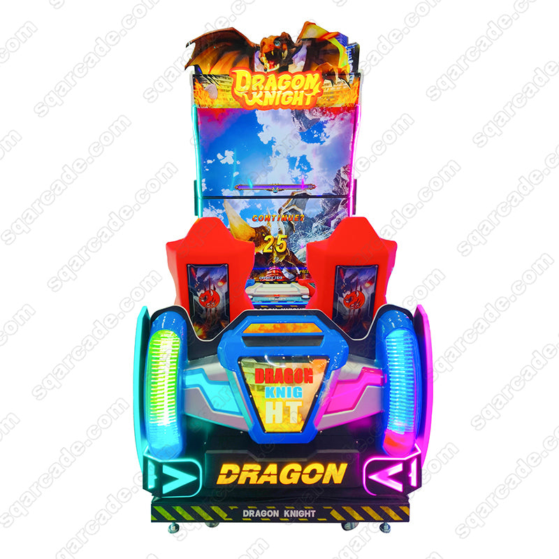 2 Players Interactive Arcade Dual Seat Dragon Rider Shooting Game Machine