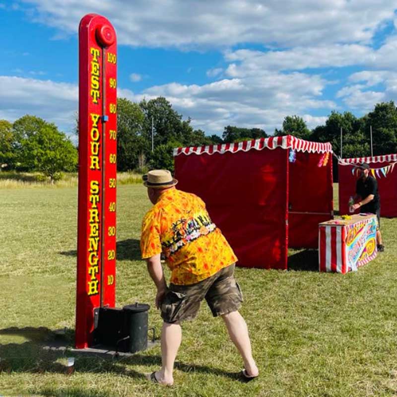 Outdoor High Striker Hammer Game — SQ Arcade