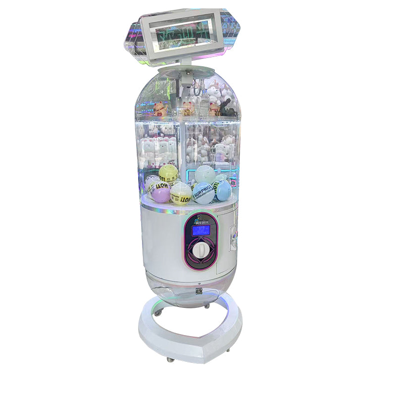 Capsule Toy Vending Machine with LED Dot Matrix Screen