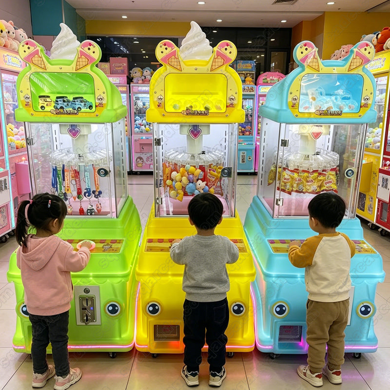 Ice Cream Truck Mini Claw Machine - SQ Arcade