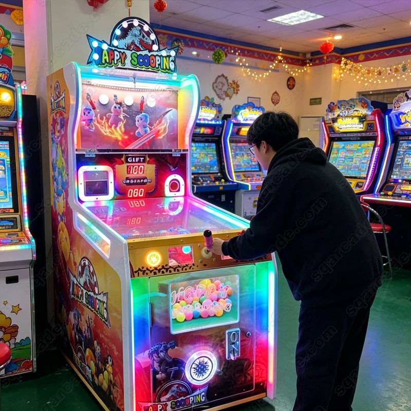 Fun Ball Grab Arcade Game Machine - SQ Arcade