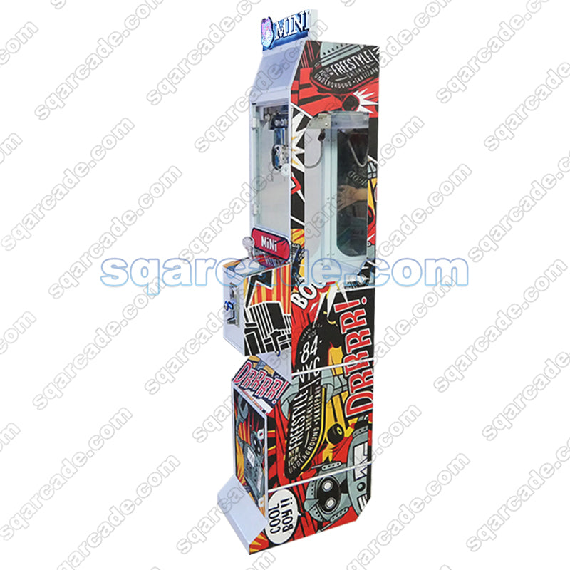 Space-Saving Design Tall Mini Claw Machine