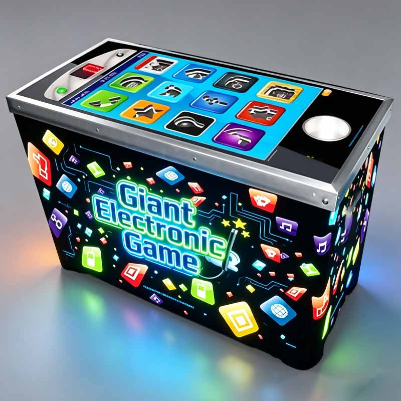 Giant Interactive Electronic Game Machine