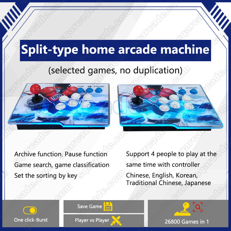 26800 Games in 1 Home Arcade Machine