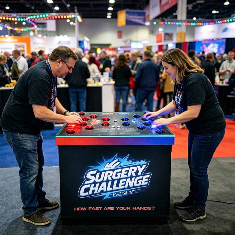 Interactive Light Strike Challenge Game Machine