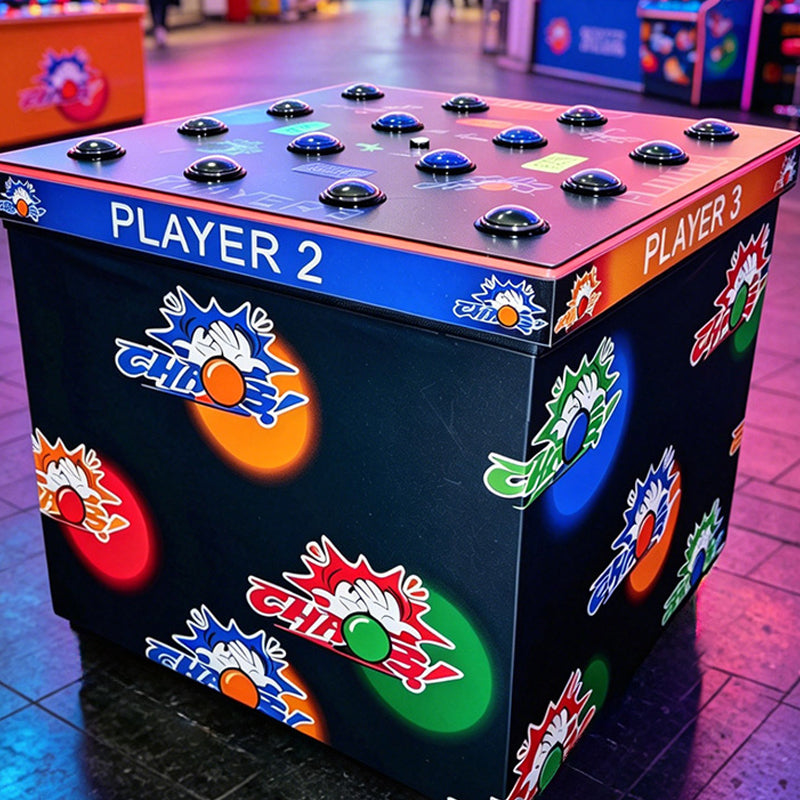 4 Player Reaction Challenge Arcade Game Machine - SQ Arcade