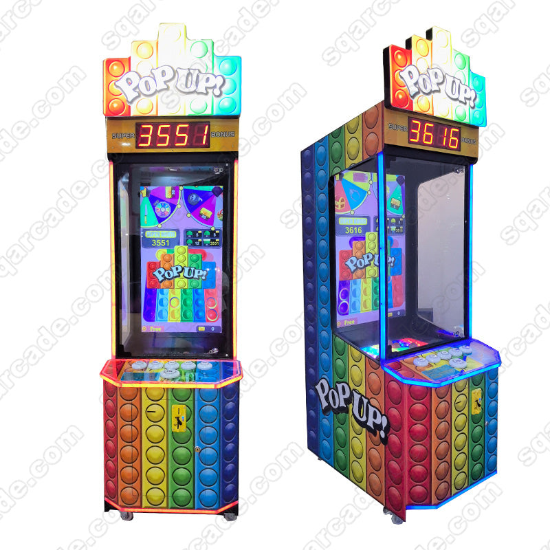 Kiddie Pop Up Lucky Jumping Ball Machine