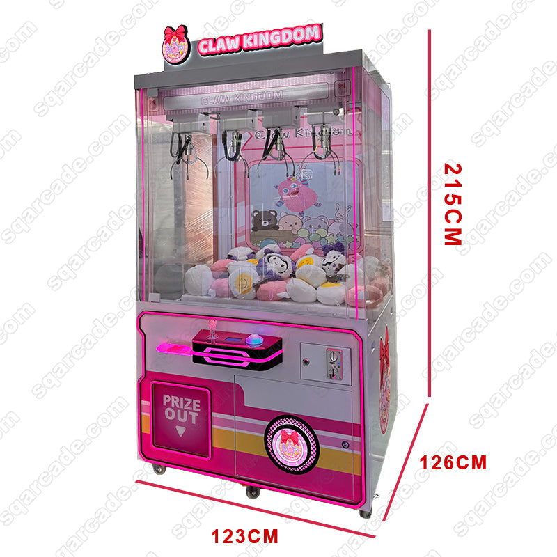 4 Claw Machine 4-Claw Prize Claw Machine – SQ Arcade
