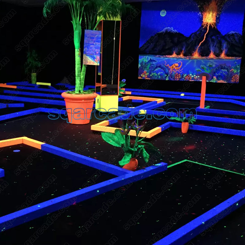 Indoor LED Mini Golf Course