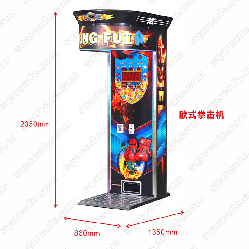 Arcade Strength Tester Game SQ European Style Boxing Machine