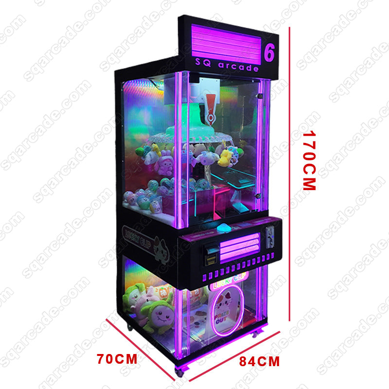 SQ-40 Claw Clip Prize Machine 2.0 (40 Claws Version)