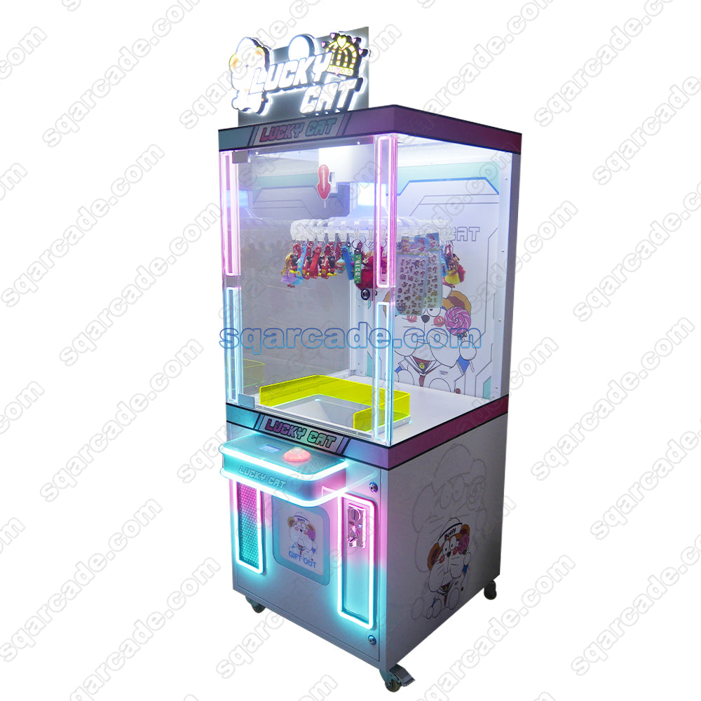 Lucky Cat 40 Clip Prize Gift Clamp Machine