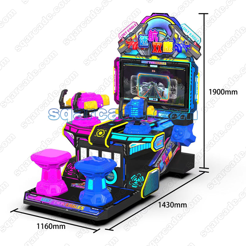 Lost Twin Eagles Shooting Game Machine