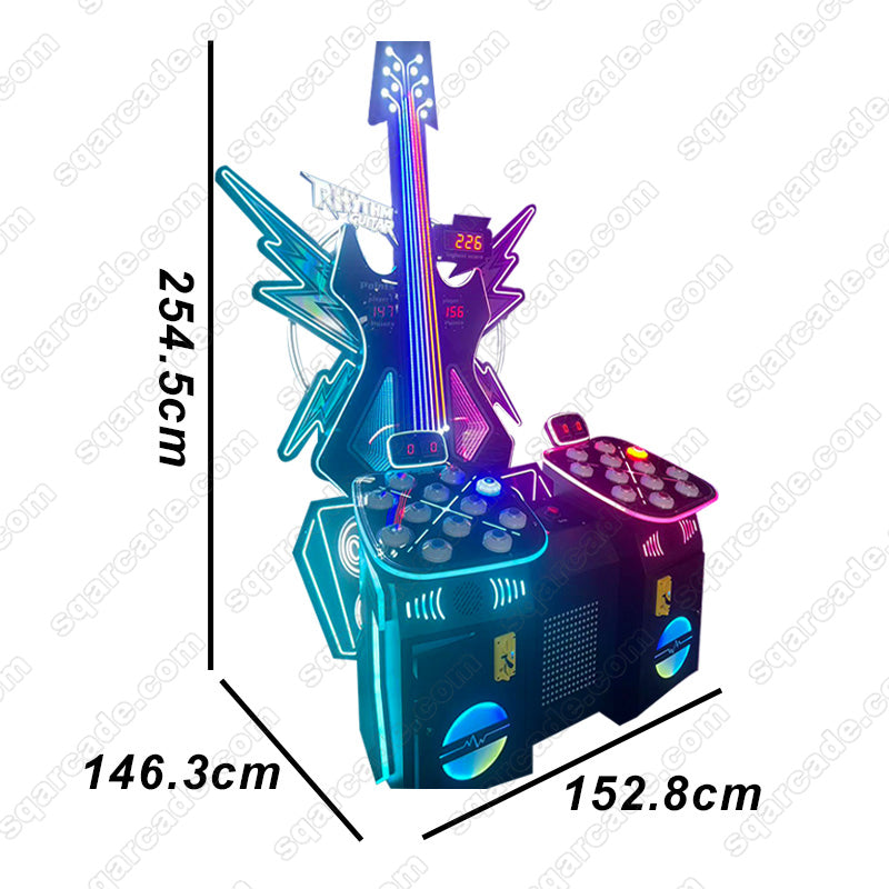 Rhythm Guitar Frog Hammer Game Machine