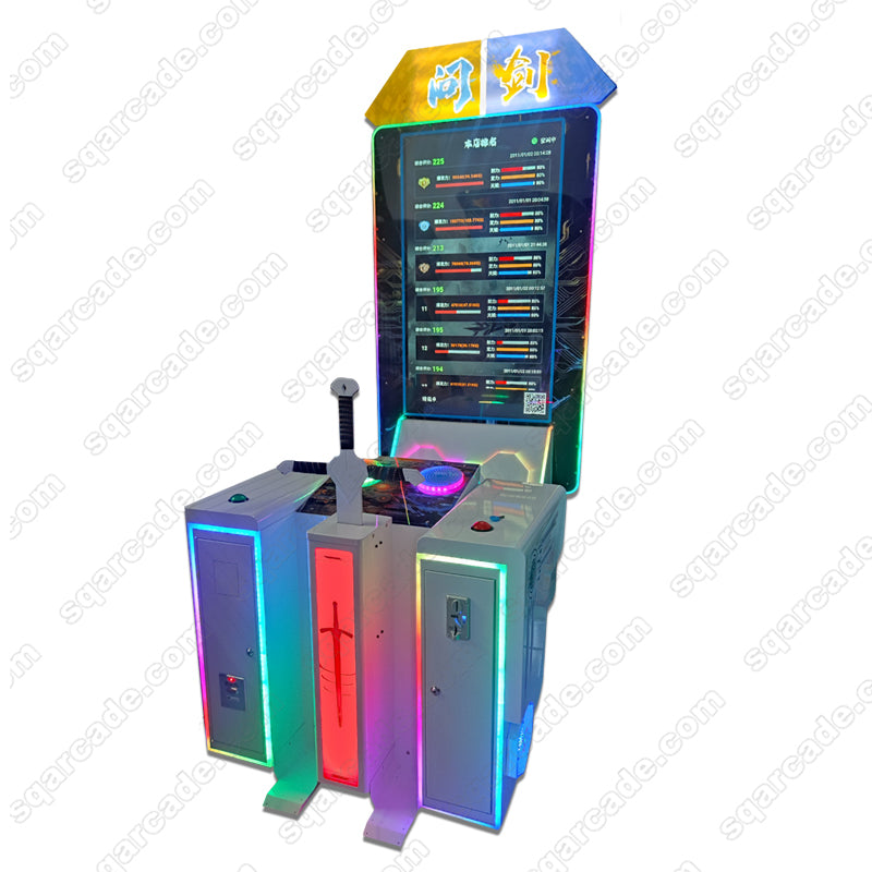 Strength Tester Sword Game Large Interactive Arcade Game