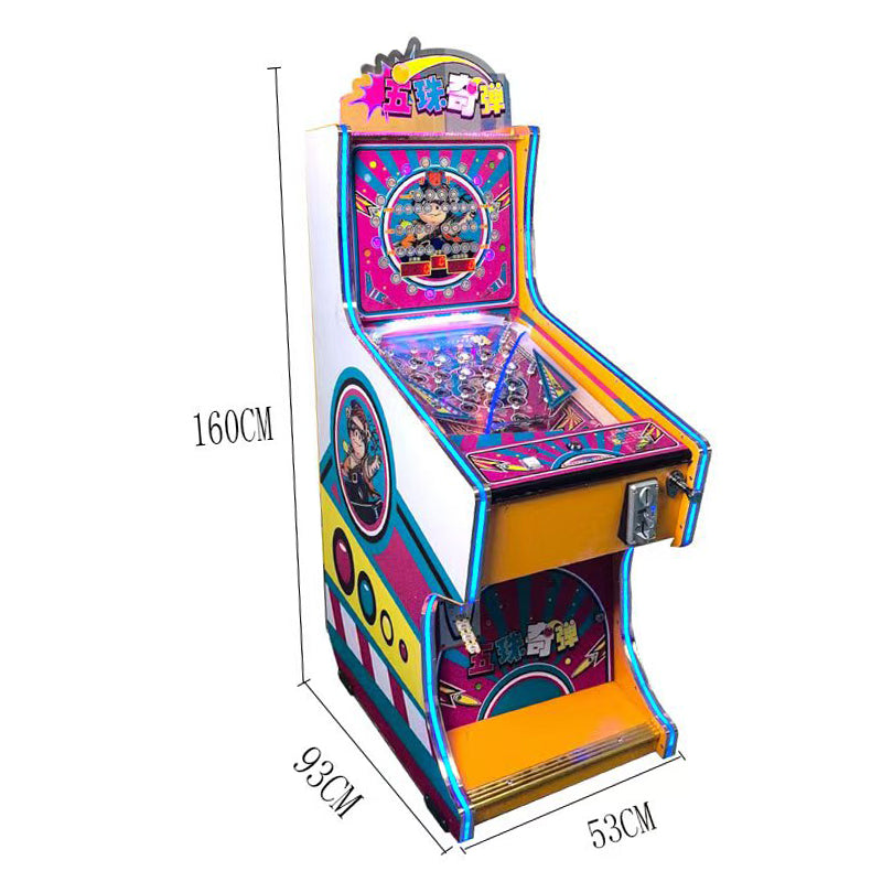 5-Ball Pinball Arcade Machine⭐