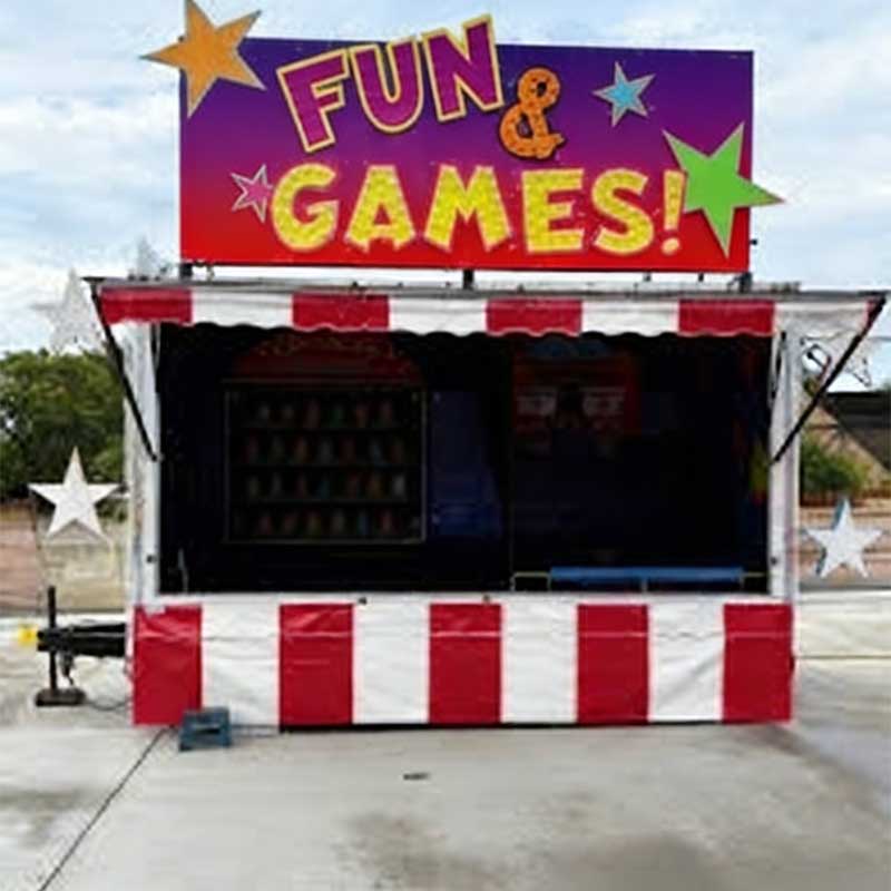 Doll Toss Booth Carnival Game — SQ Arcade