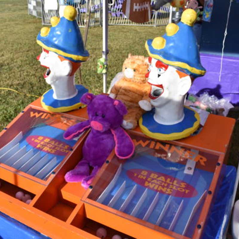 Clown Roll Log Tabletop Carnival Game — SQ Arcade