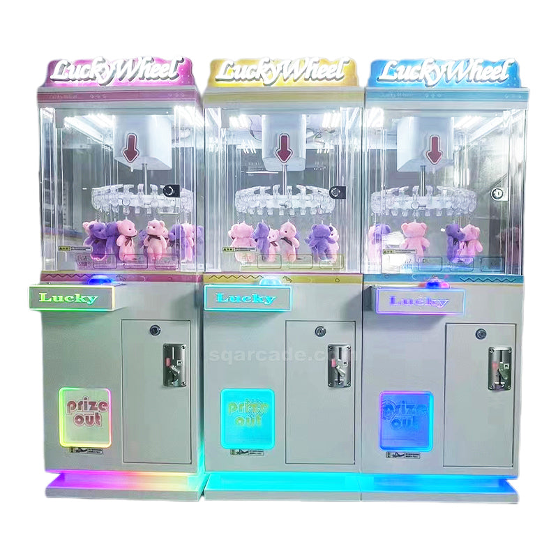 24 Clips Prize Gift Lucky Wheel Game Machine