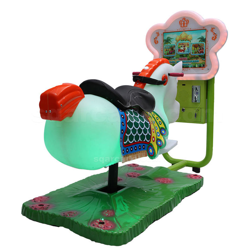 Kiddie Ride Horse Horse Racing/Classic Car Swing Machine