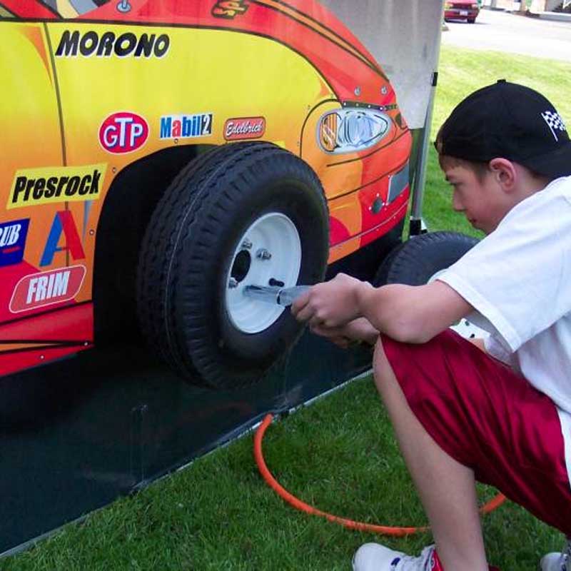 Tire Change Carnival Game — SQ Arcade