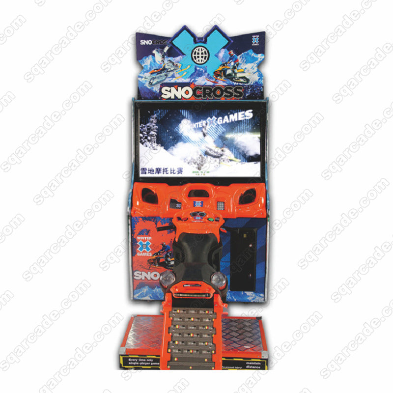 42 inch Screen Snowmobile Racing Simulator Arcade Machine