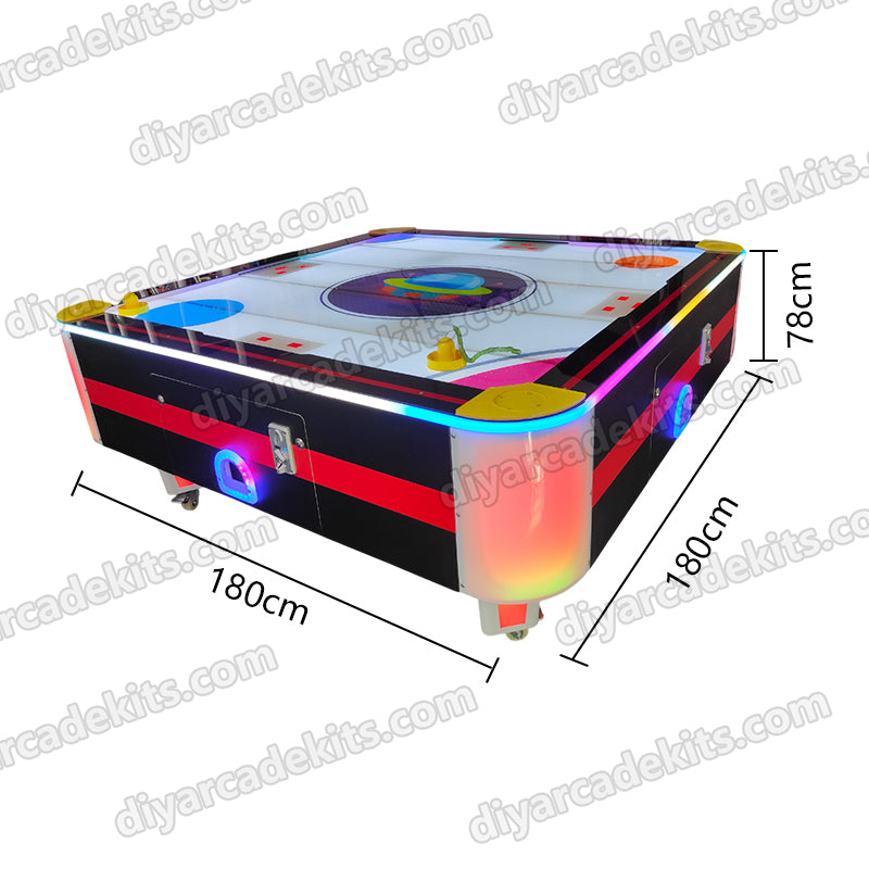 🌟4-Player Air Hockey Table