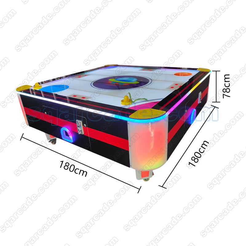 🌟4-Player Air Hockey Table
