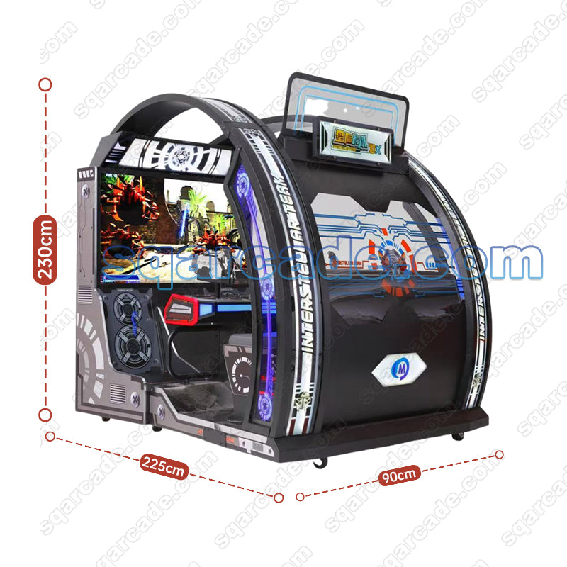 3D Shooting Arcade Machine Star Troopers II