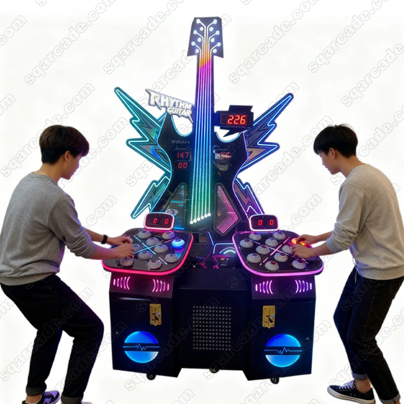 Rhythm Guitar Frog Hammer Game Machine