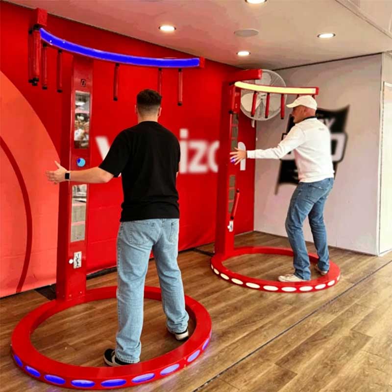 Red Speed Reaction Arcade Game — SQ Arcade