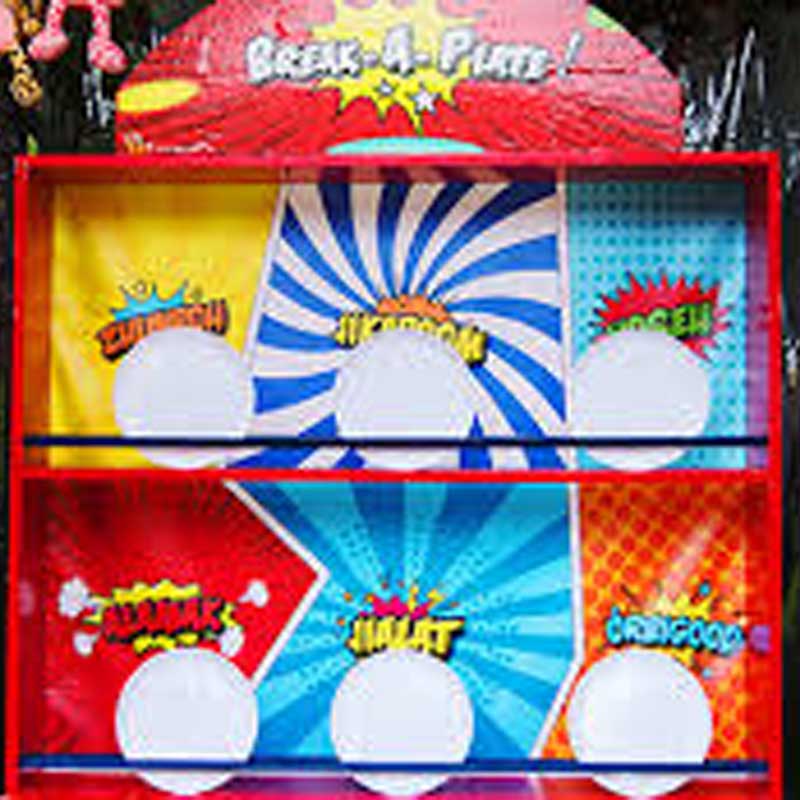 Smash Plate Carnival Game — SQ Arcade