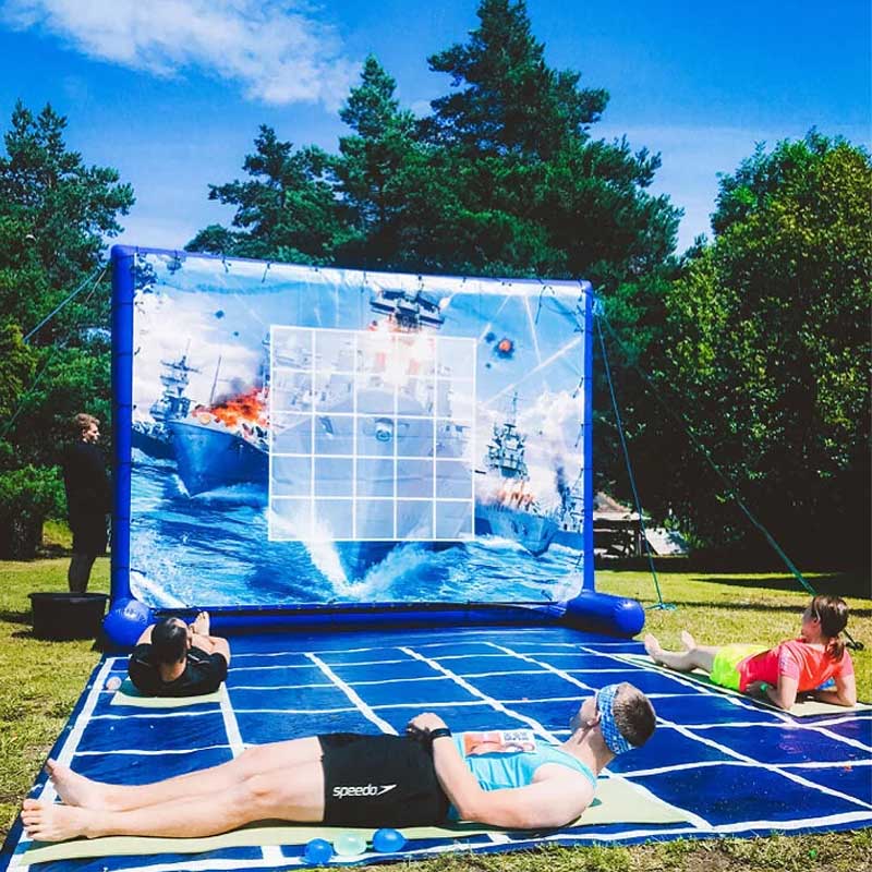 Giant Battleship Water Balloon Toss Game — SQ Arcade