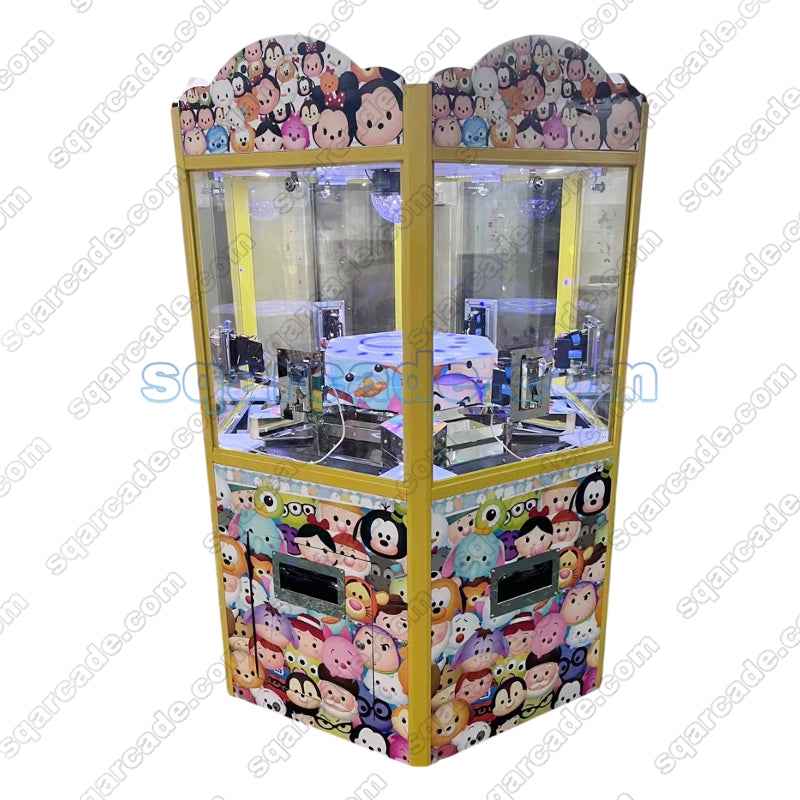 6 Player Coin Pusher Machine