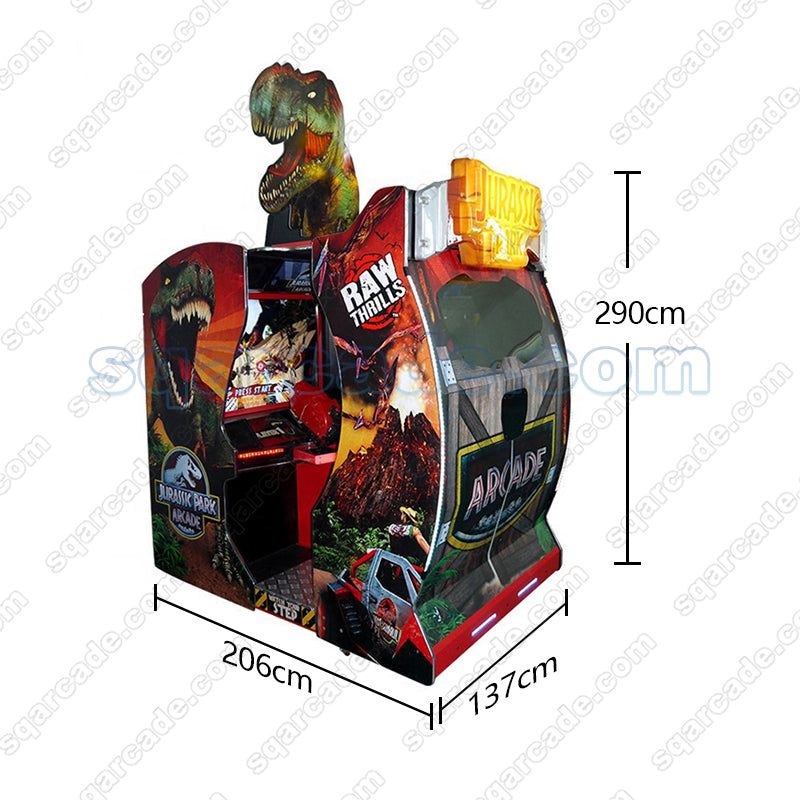 Jurassic Dinosaur Arcade Game Machine