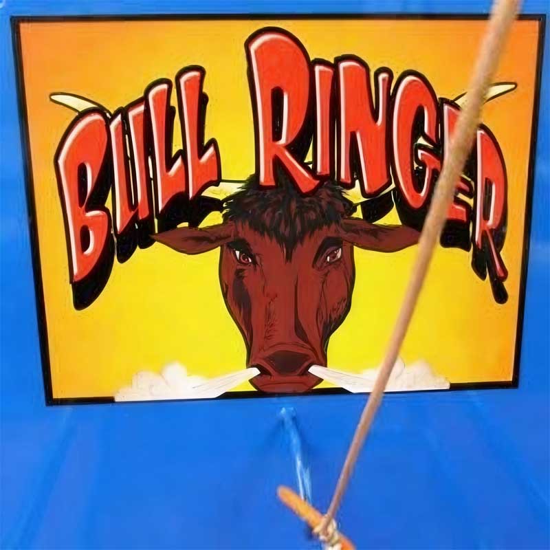 Bull Throwing Carnival Game—SQ Arcade