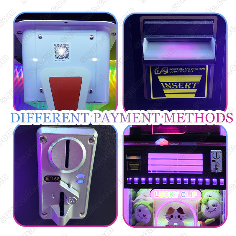 SQ-40 Claw Clip Prize Machine 2.0 (40 Claws Version)